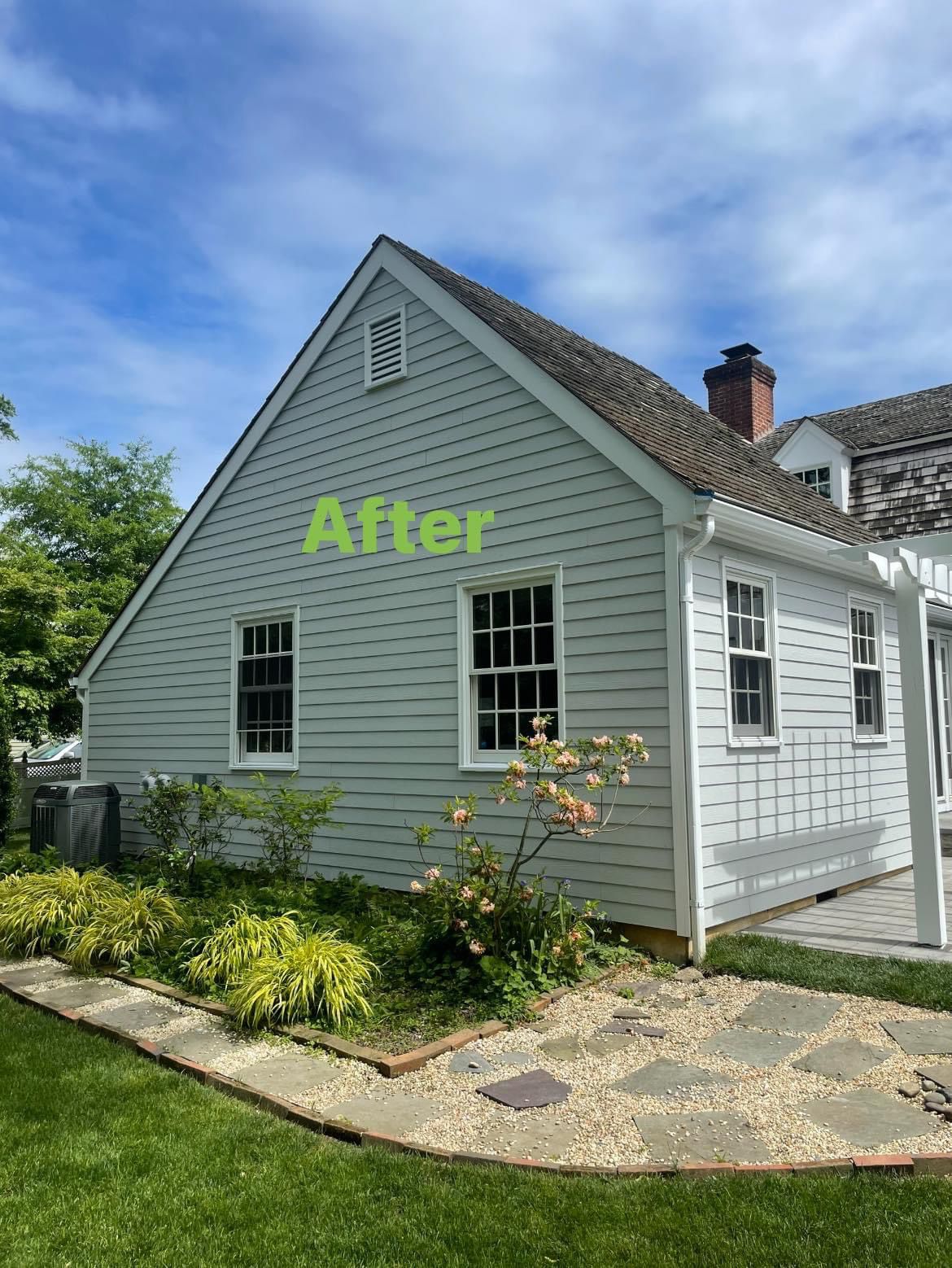 Project: Painting exterior trim and siding in haddonfield nj