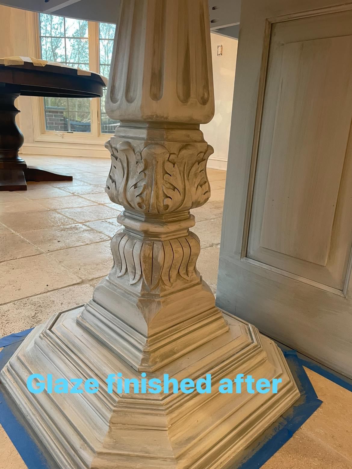 Project: Painting island, trim and kitchen cabinets in moorestown nj