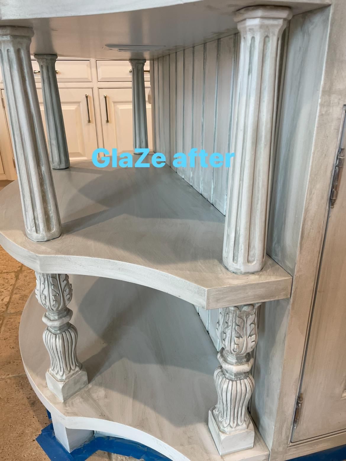 Project: Painting island, trim and kitchen cabinets in moorestown nj